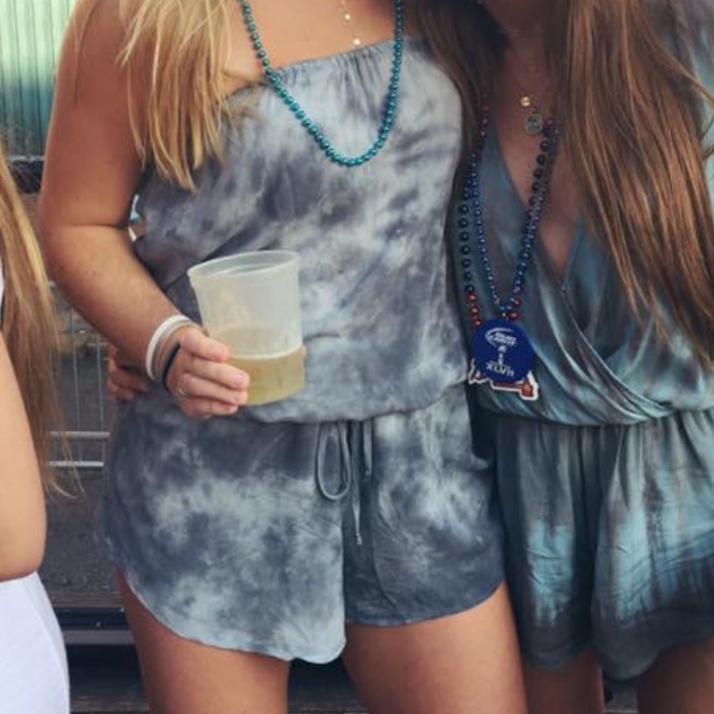 blue life romper - Picture 3 of 4